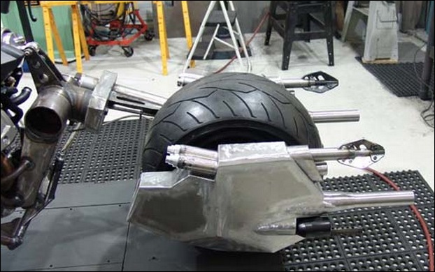 the batpod motorcycle